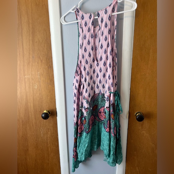FREE PEOPLE intimately, light weight boho dress with tie waist! - Picture 4 of 4